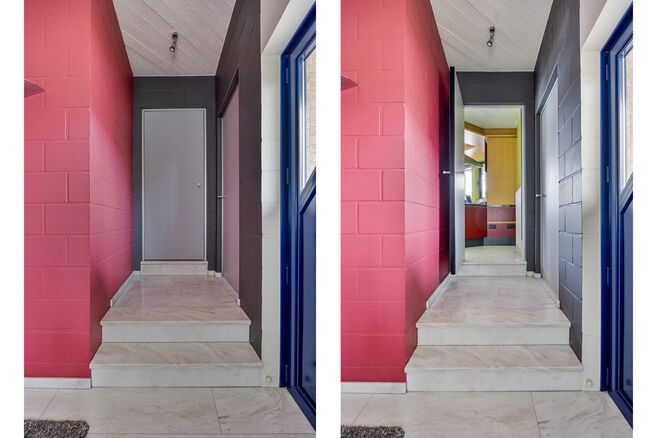 Deze ruime gezinswoning met drie slaapkamers, een praktische en ruime garage en een prachtig aangelegde tuin is uitstekend gelegen in een rustige, landelijke omgeving.

Indeling van de woning:

Bij binnenkomst betreedt u de inkomhal met een apart toilet e