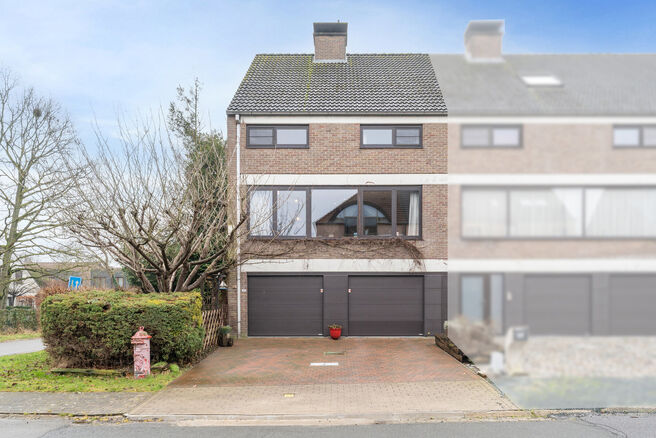 Deze ruime driegevelwoning beschikt over 3 volwaardige slaapkamers en twee badkamers en is gelegen op een perceel van 4a 65ca met een aangename, zuidoost geori&euml;nteerde tuin. De woning bevindt zich in een rustige residenti&euml;le woonwijk en geniet van een v