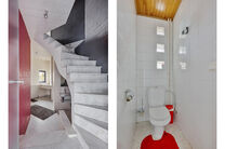Cette spacieuse maison familiale avec trois chambres, un garage pratique et spacieux ainsi qu’un magnifique jardin paysager est idéalement située dans un environnement calme et rural.

Disposition de la maison :
En entrant, vous accédez au hall d’e