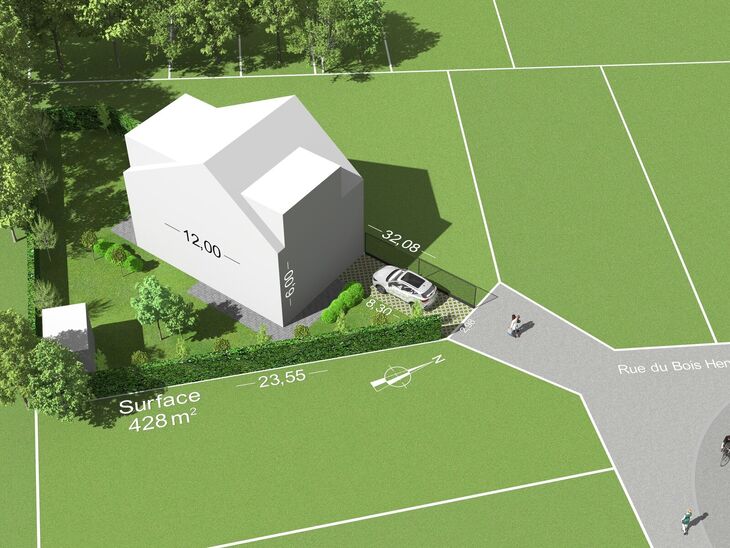 Description compl&egrave;te : https://www.homerun.immo/fr/a-vendre
Cotactez Bart: bart@homerun.immo &ndash; 02 445 10 00
ESTIMATION GRATUITE : https://www.homerun.immo/fr/estimation

Ce terrain &agrave; b&acirc;tir de 428 m&sup2; est id&eacute;alement situ&eacute; dans le lotissement r&eacute;cent